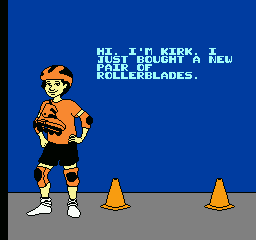 Rollerblade Racer screenshot 4 for NES